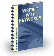 WRiting with keywords ebook cover